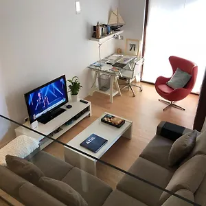 Loft en Getxo junto al puente colgante, Bilbao. Apartamento